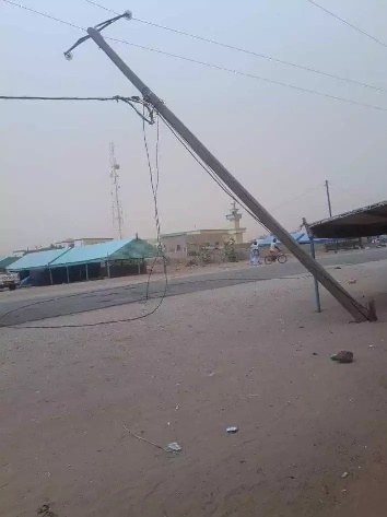 Coupure de l’électricité à Maghtalajar après le passage d’une tempête de sable