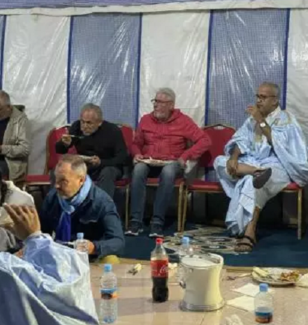 Arrivée de touristes européens à Nouakchott après le recul du Covid-19