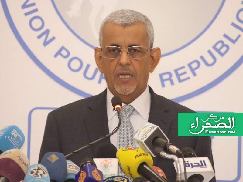 Le président de l'UPR au pouvoir Ould Taleb Oumar