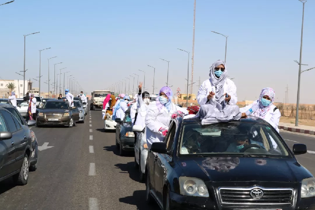 10 photos de l’élan de protestation des étudiants de médecine ce lundi