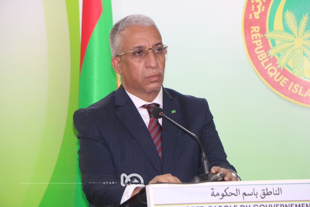 الناطق الرسمي باسم الحكومة المختار ولد داهي- المصدر (الصحراء)