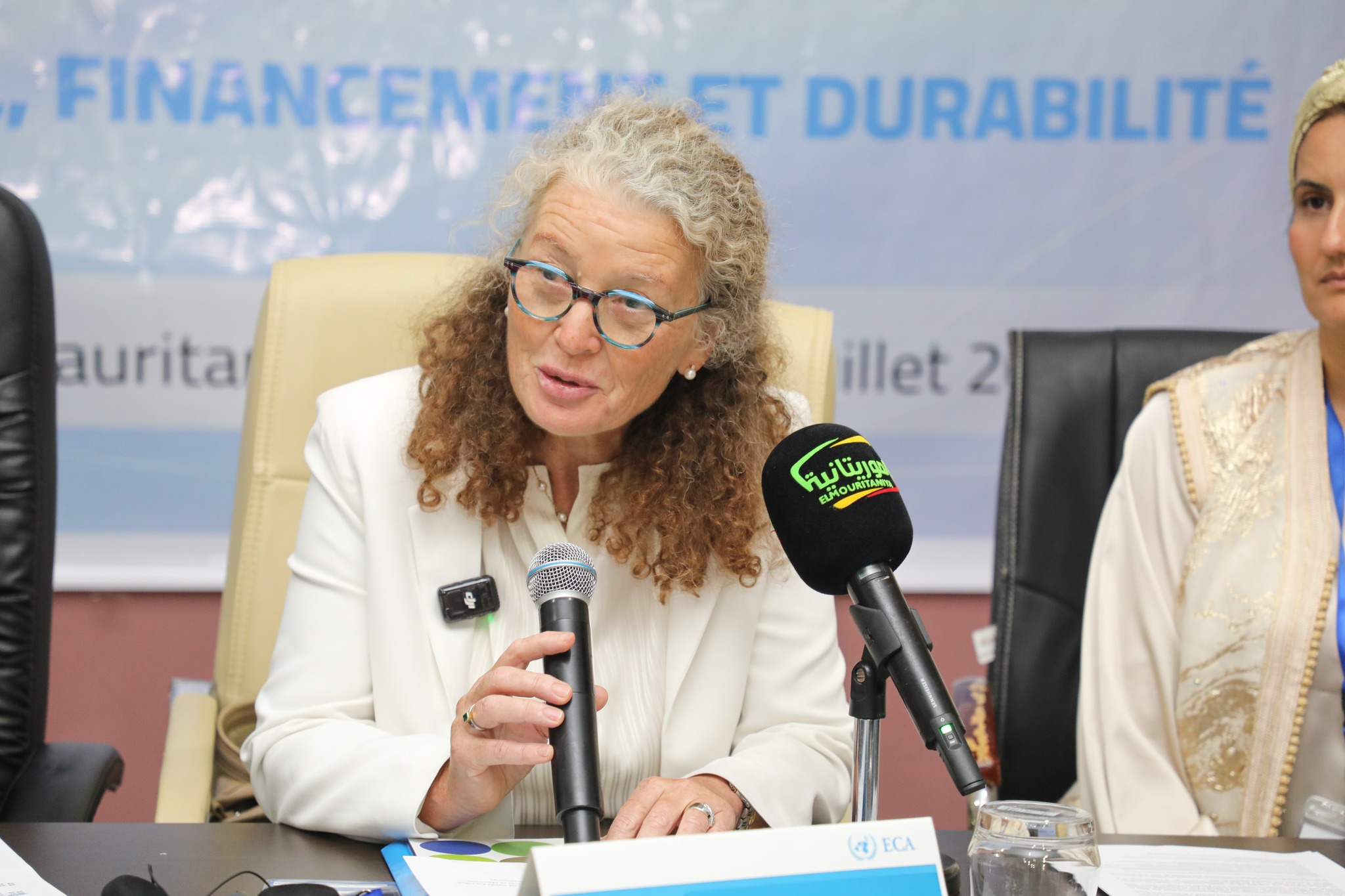  المنسقة المقيمة لمنظومة الأمم المتحدة في موريتانيا ليلى بيترس يحيى