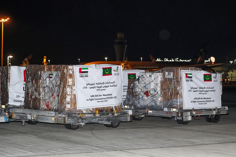 الإمارات تدعم موريتانيا بمساعدات طبية ـ (المصدر: وكالة أنباء الإمارات)