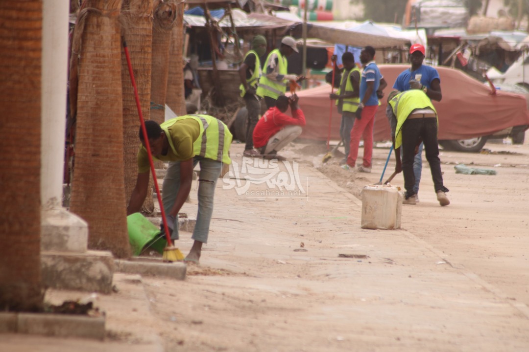 أسواق نواكشوط في ثالث يوم من إغلاقها بسبب "كورونا"- (المصدر: الصحراء)