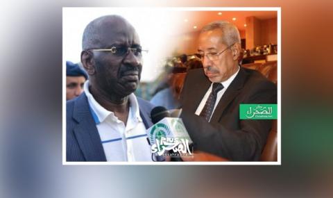 وزيرا الداخلية والدفاع - ارشيف الصحراء 