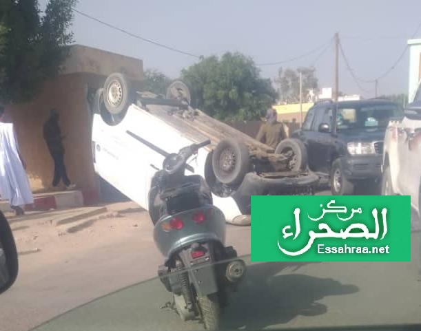 حادث سير قرب إدادية تفرغ زينة (المصدر: الصحراء)