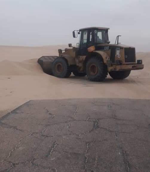 جانب من الأشغال (وزارة التجهيز والنقل)