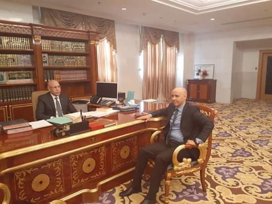 لقاء الرئيس غزواني مع محمدو ولد صلاحي (انترنت)