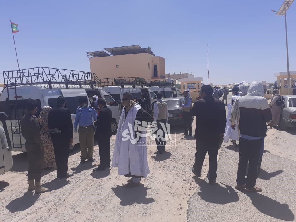 عودة الطلاب الموريتانيين العالقين على الحدود المغربية ـ (المصدر: الصحراء)