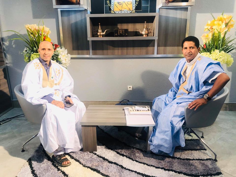 صورة نشرها مقدم البرنامج من الحلقة المسجلة 
