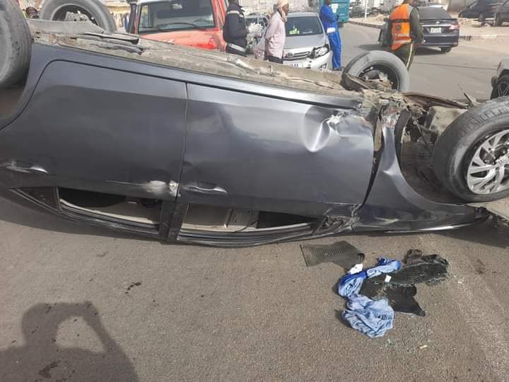 حادث سير بالعاصمة نواكشوط ـ (المصدر: الإنترنت)