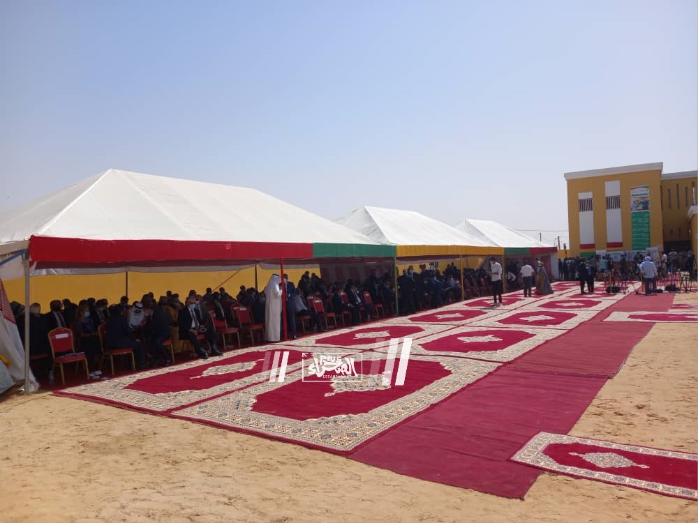 صور من التحضيرات لافتتاح العام الدراسي الجديد (المصدر: الصحراء) 