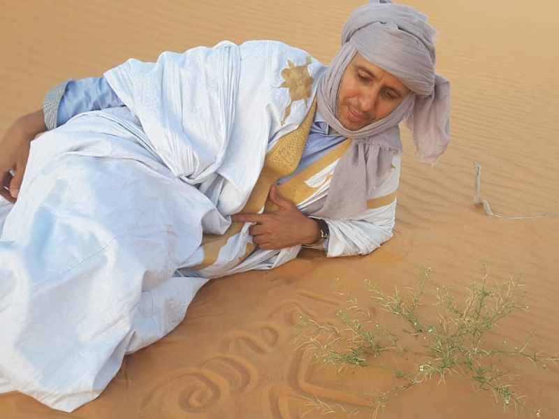 السجين السابق في غوانتانامو محمدو ولد صلاحي - (المصدر: الإنترنت)