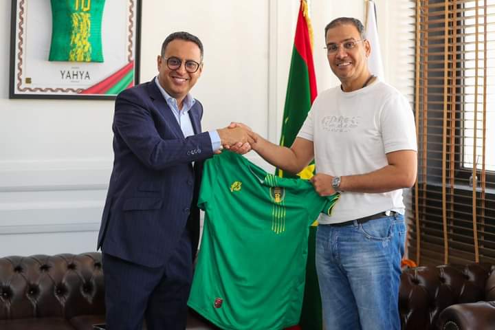 جانب من تقديم المدرب الجديد للمنتخب الوطني U17 يوسف الدوسري- FFRIM