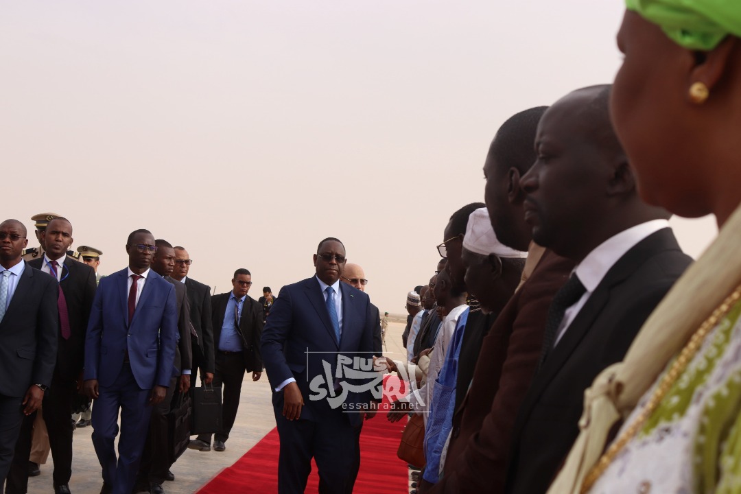 وصول الرئيس السينغالي انواكشوط (المصدر :الصحراء)