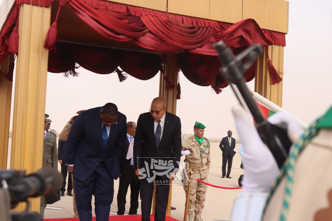 وصول الرئيس السينغالي انواكشوط (المصدر :الصحراء)
