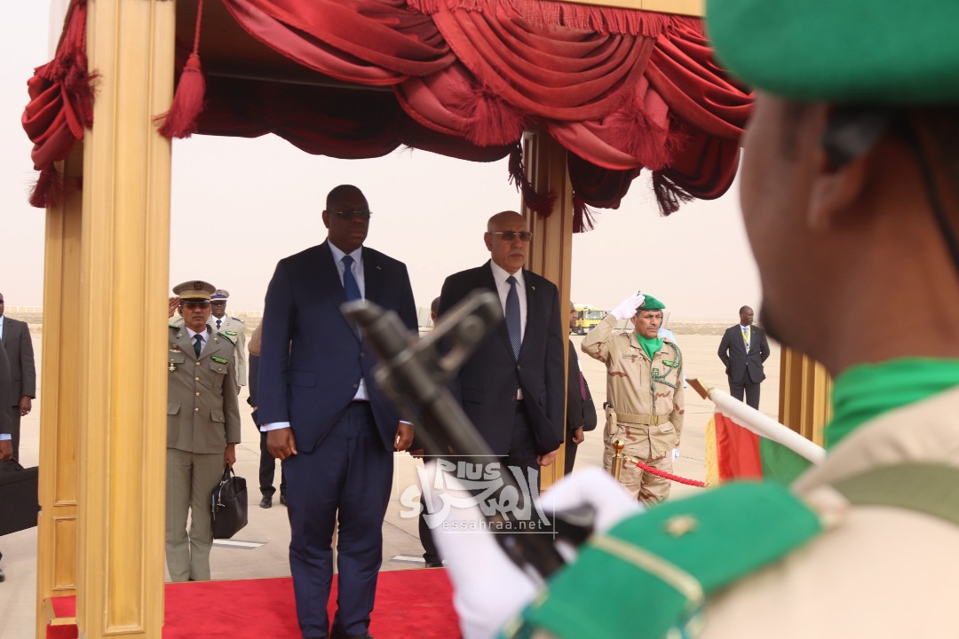 وصول الرئيس السينغالي انواكشوط (المصدر :الصحراء)