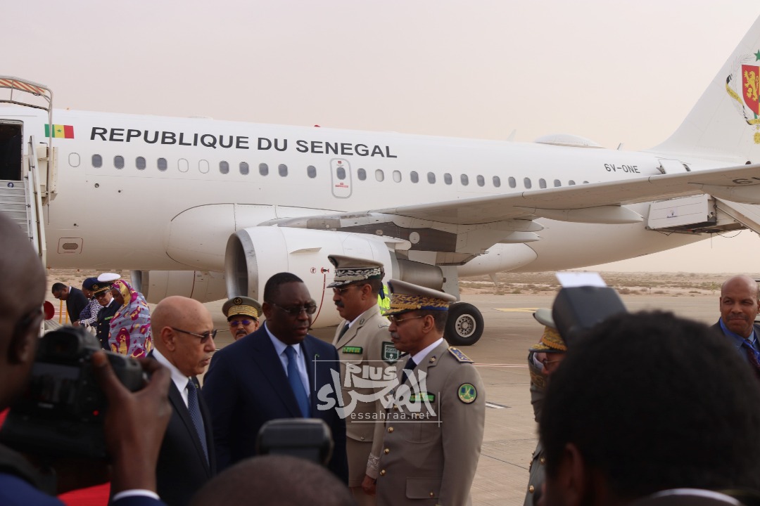 وصول الرئيس السينغالي انواكشوط (المصدر :الصحراء)