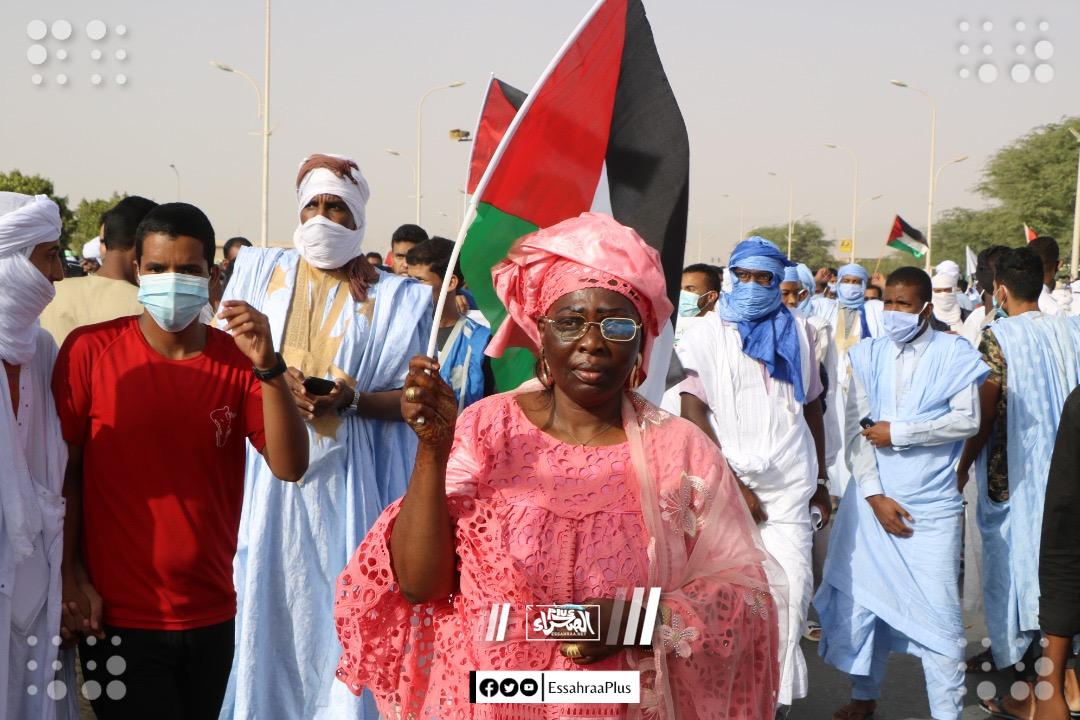 جانب من المسيرة- المصدر (الصحراء)