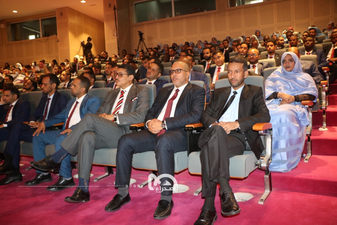 جانب من حفل التخرج- المصدر: الصحراء