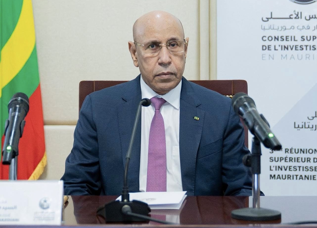 الرئيس محمد ولد الشيخ الغزواني