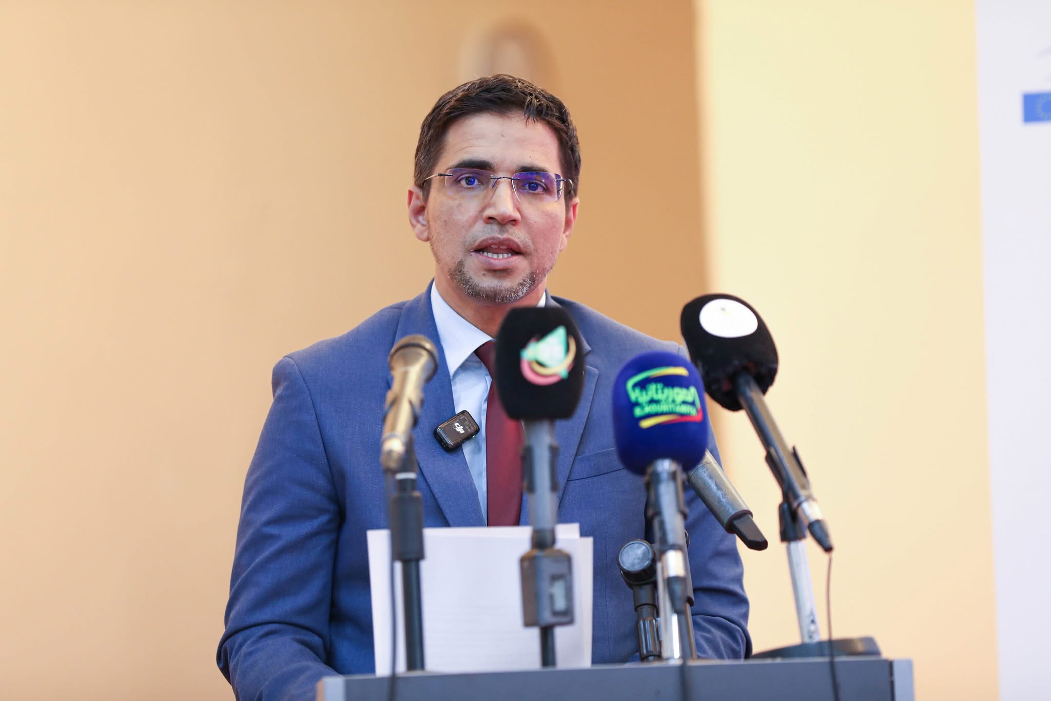 وزير تمكين الشباب محمد عبد الله ولد لولي