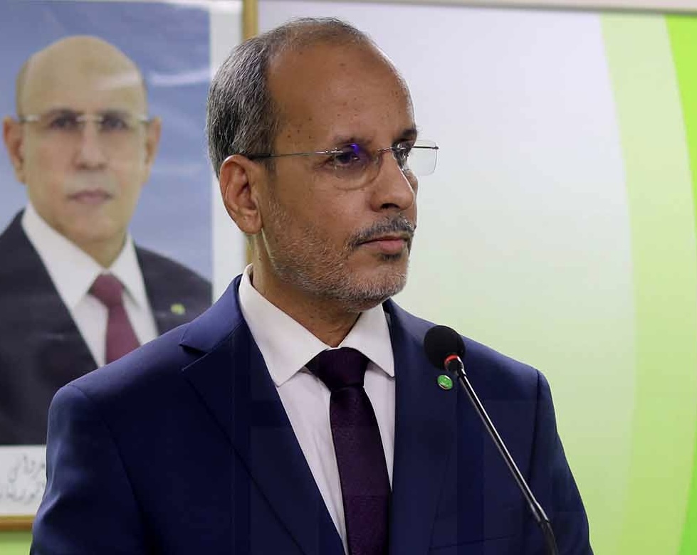 الناطق باسم الحكومة وكالة محمد ماء العينين ولد أييه