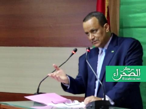 وزير الخارجية إسماعيل ولد الشيخ أحمد ـ (أرشيف الصحراء)