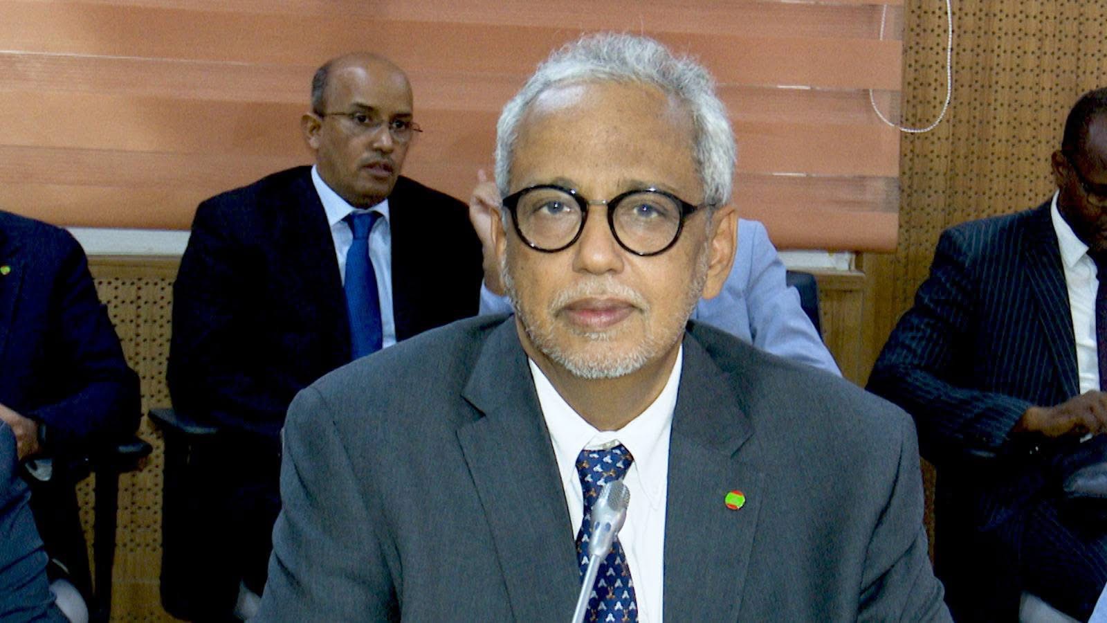 وزير الاقتصاد عبد الله ولد سليمان ولد الشيخ سيديا