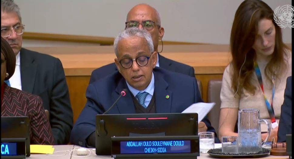 وزير الاقتصاد عبد الله ولد سليمان ولد الشيخ سيديا