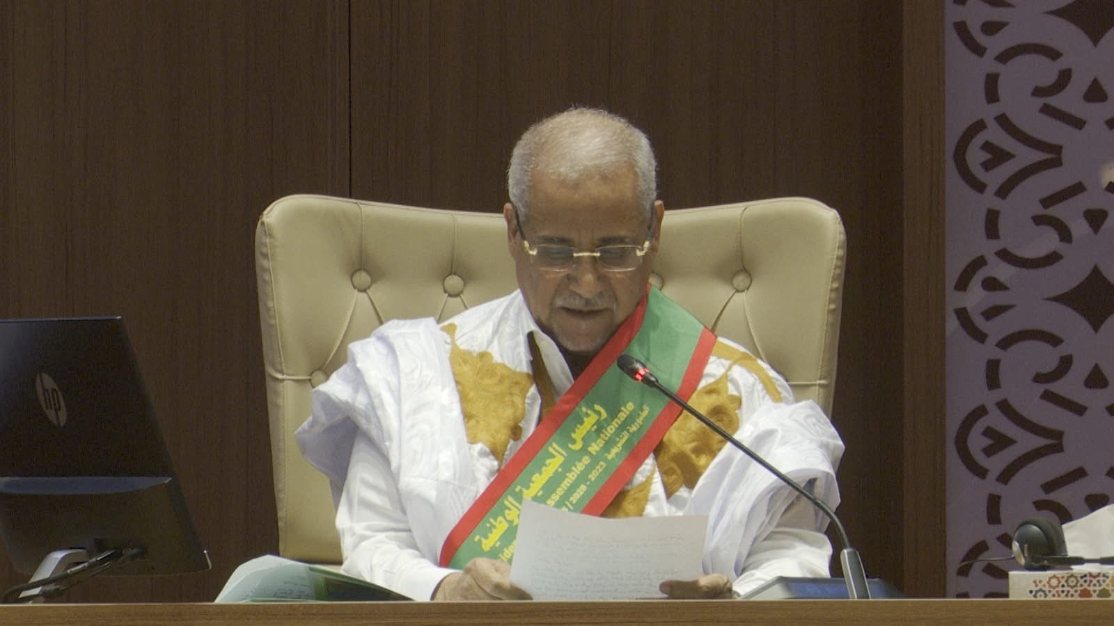 رئيس البرلمان محمد ولد مكت