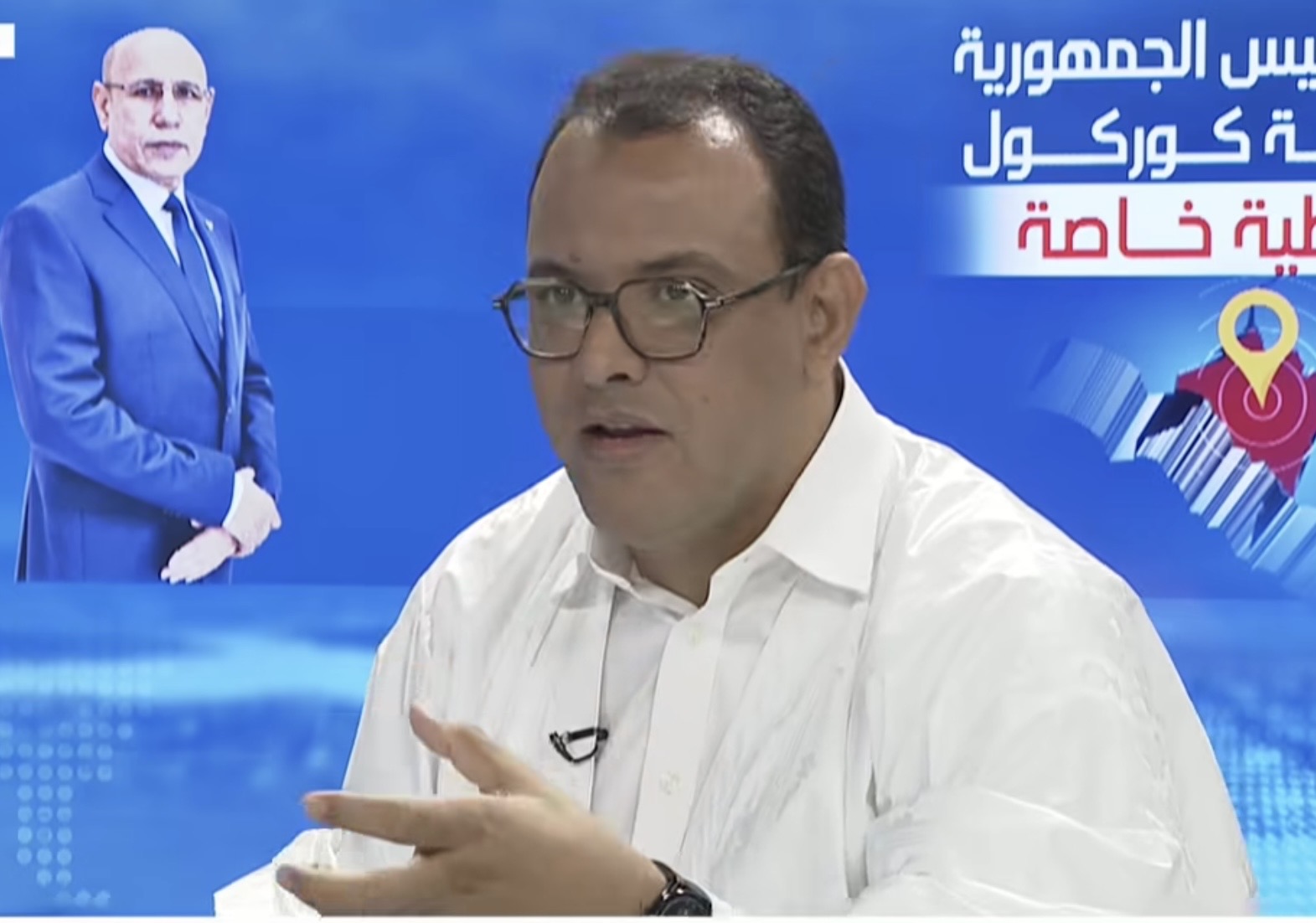 المدير العام المدرسة الوطنية للإدارة والصحافة والقضاء محمد يحيى ولد السعيد