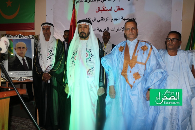 جانب من حفل السفارة الإماراتية (المصدر: الصحراء)
