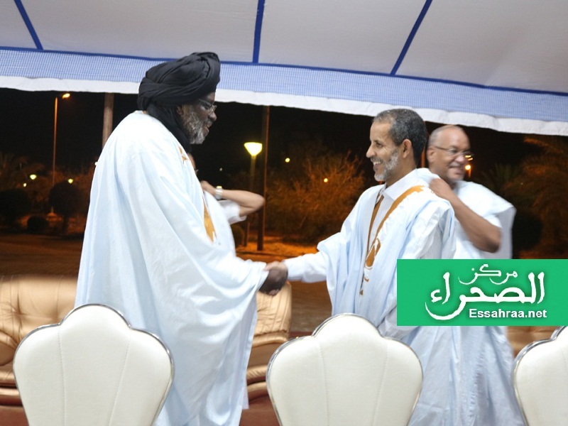 الوزير الأول رفقة نائب رئيس الجمعية الوطنية - (المصدر: الصحراء)