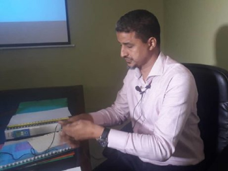 مدير شركة kinz minig الحسين  ولد محمد عباس – (المصدر: الإنترنت)