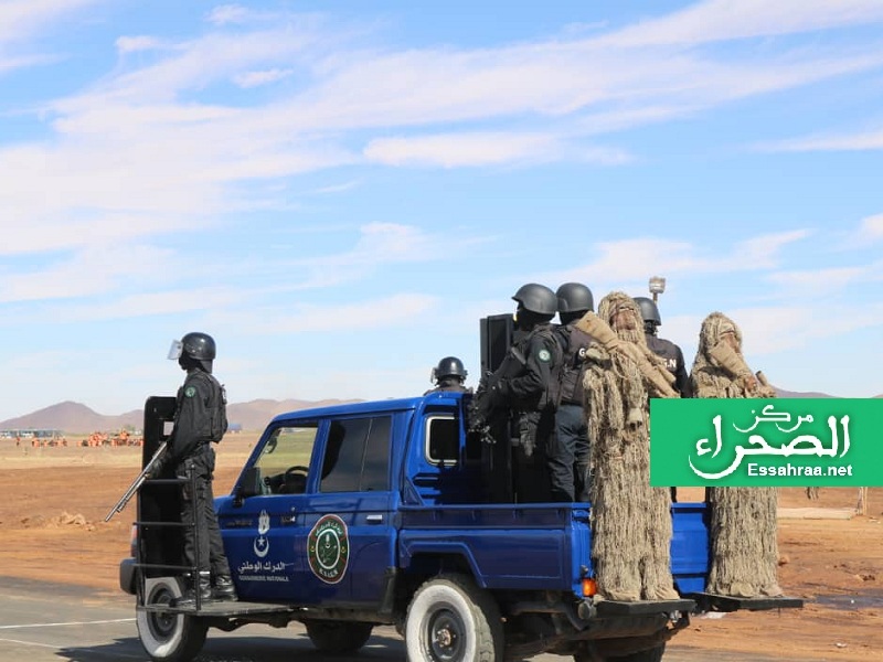 العرض العسكري المخلد للذكرى 59 للاستقلال الوطني - (المصدر: الصحراء)