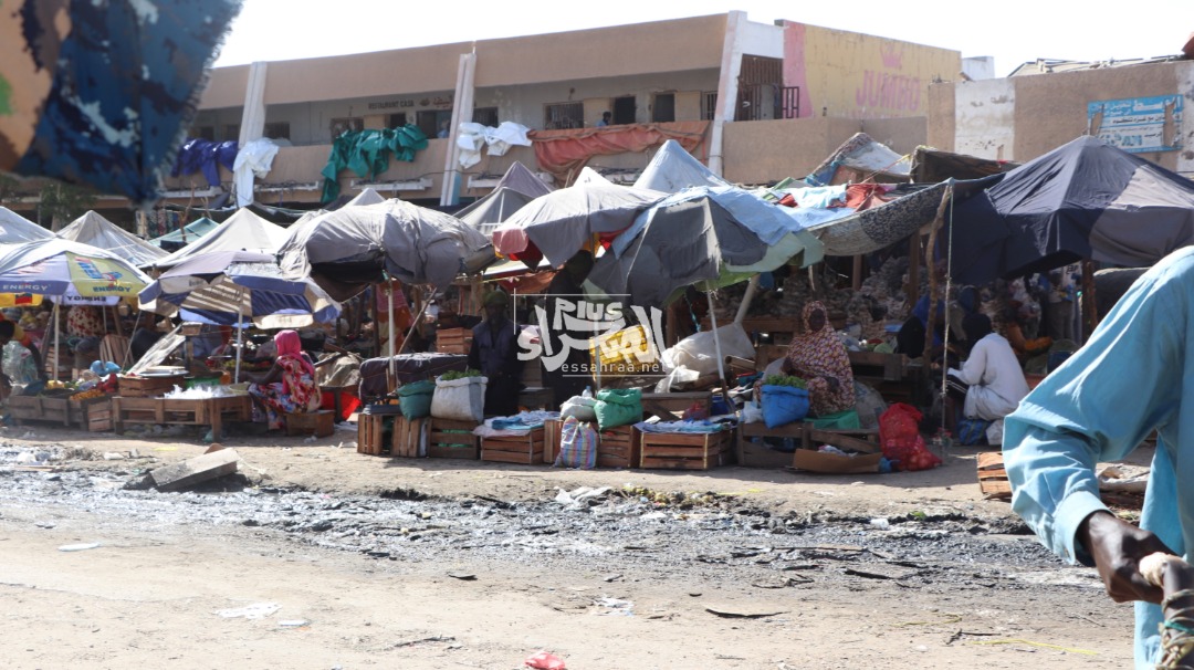 سوق "امسيد المغرب" - (المصدر: الصحراء)