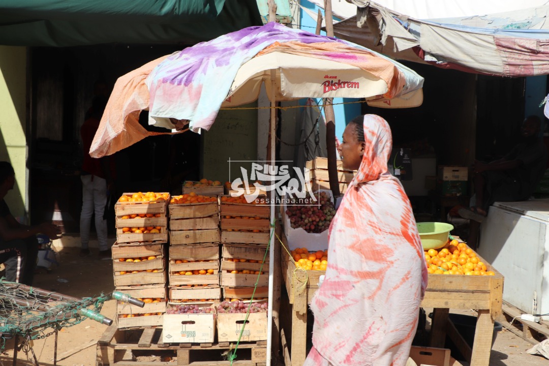 سوق "امسيد المغرب" - (المصدر: الصحراء)