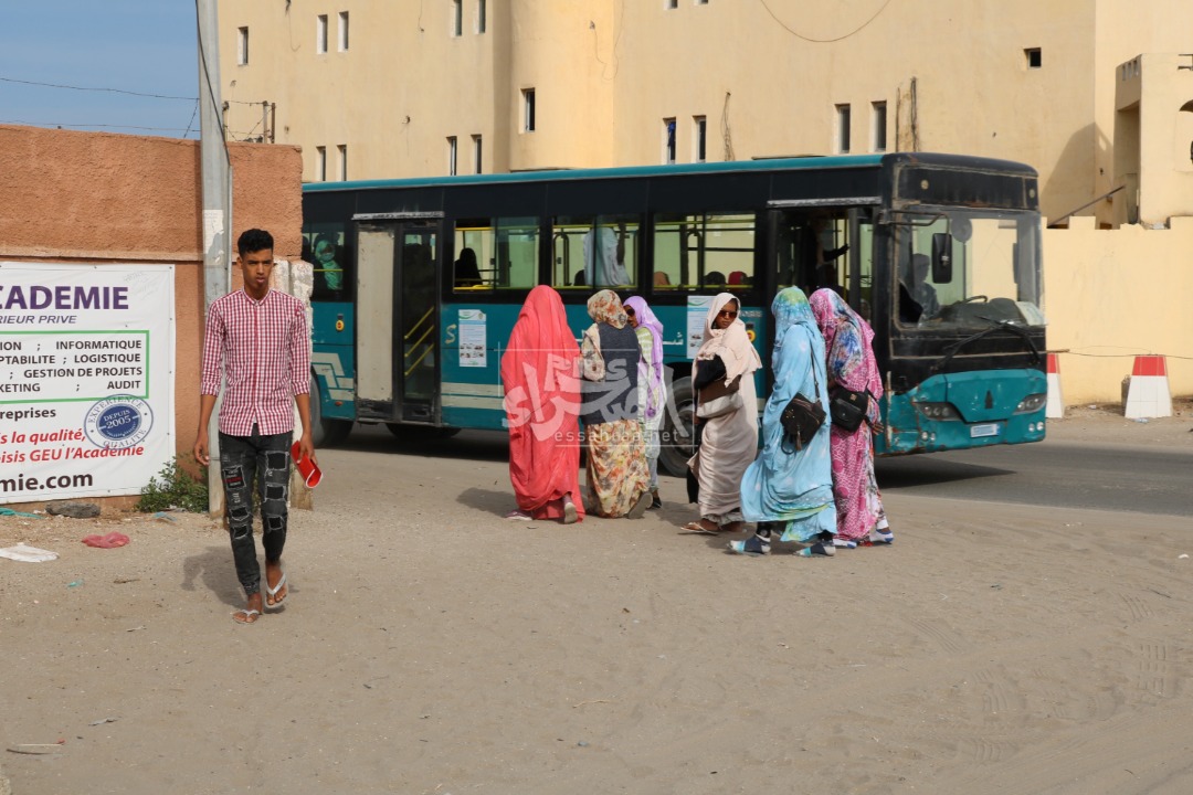 مدارس نواكشوط في آخر يوم قبل تطبيق قرار إغلاقها 10 أيام ـ (المصدر: الصحراء)