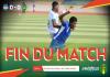 نهاية المباراة بالتعادل السلبي 0-0 (المصدر:FFRIM)