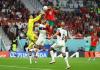 لحظة تسجيل المنتخب المغربي لهدف التأهل أمام البرتغال- فيسبوك