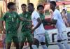 جانب من مباراة المنتخب الوطني لأقل من 20 عاماً أمام نظيره السعودي