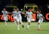 لاعبو منتخب الجزائر في ستاد القاهرة الدولي (المصدر: موقع كووورة)