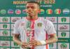 لاعب الجمارك والمنتخب الوطني بيات لكويري