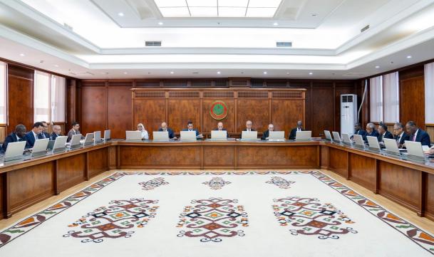 جانب من اجتماع الحكومة