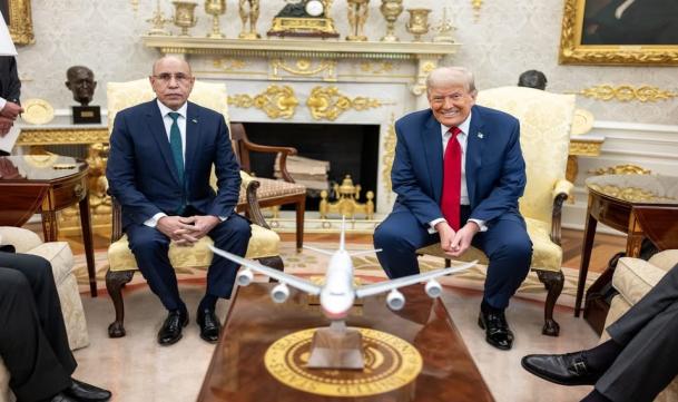 الرئيس غزواني في ضيافة ترامب بالبيت الأبيض