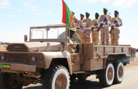 الجيش الموريتاني خلال عرض عسكري- المصدر (الصحراء)