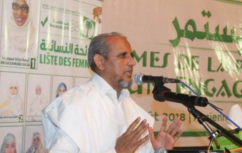 رئيس حزب تواصل محمد محمود ولد سيدي (المصدر: انترنت)
