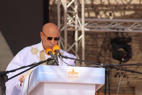 الرئيس محمد ولد الشيخ الغزواني (الصحراء)