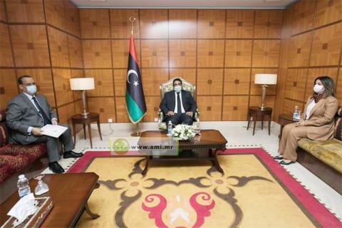وزير الخارجية في ضيافة رئيس المجلس الرئاسي بليبيا- المصدر (وما)
